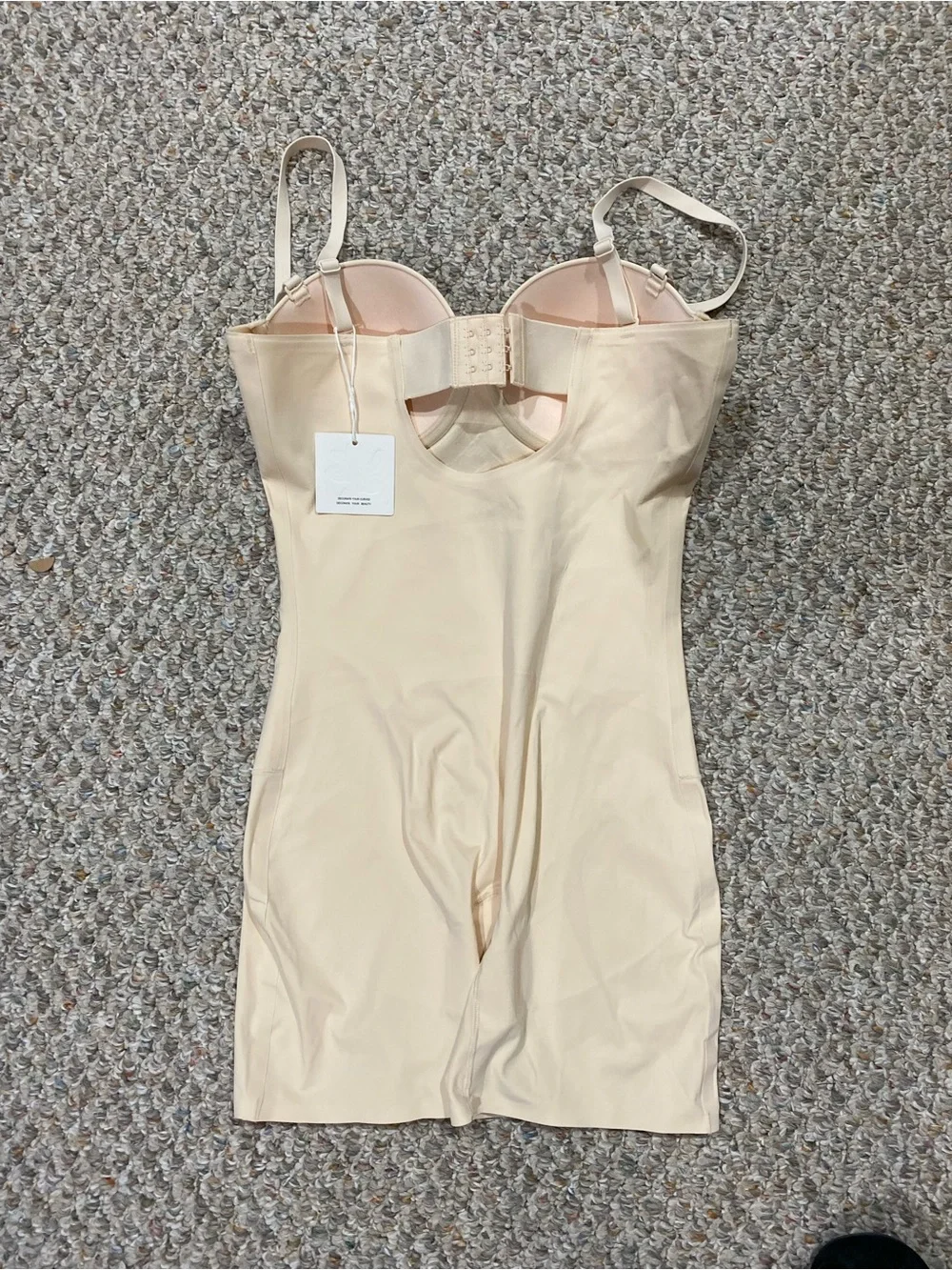 Everyday Nude Shaping Bodysuit with Built-In Bra